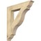 Ekena Millwork Funston Traditional Rough Sawn Bracket, Douglas Fir, 6"W x 36"D x 40"H BKT06X36X40FST01RDF - alternate 1
